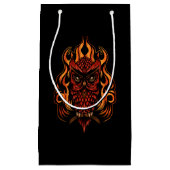 Petit Sac Cadeau Fire owl (Devant)