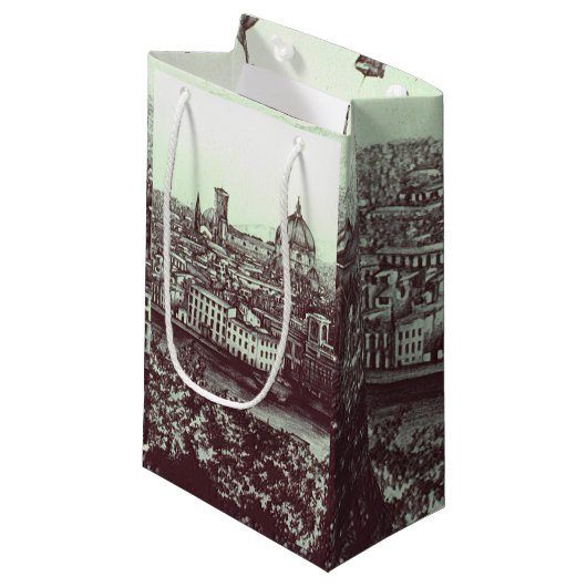 Petit Sac Cadeau Firenze (Devant Angle)