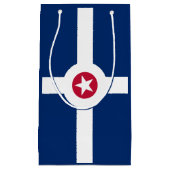 Petit Sac Cadeau Flag of Indianapolis, Indiana Small Gift Bag (Devant)