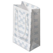 Petit Sac Cadeau Flambeaux d'hiver (Devant Angle)