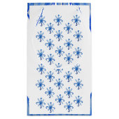 Petit Sac Cadeau Flèches bleues et glace (Dos)