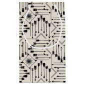 Petit Sac Cadeau Flèches Boho et Sun V12 ID748 (Dos)