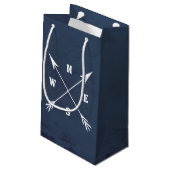 Petit Sac Cadeau Flèches compass (Dos Angle)