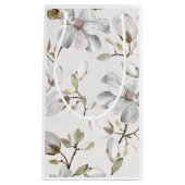 Petit Sac Cadeau Fleur blanche (Devant)