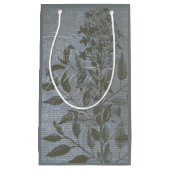 Petit Sac Cadeau Fleur de Bleu I (Devant)