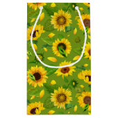 Petit Sac Cadeau Fleur de couleur 4 (Dos)