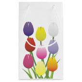 Petit Sac Cadeau Fleur de tulipe (Dos)