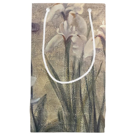 Petit Sac Cadeau Fleur d'Iris (Devant)