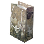 Petit Sac Cadeau Fleur d'Iris (Dos Angle)