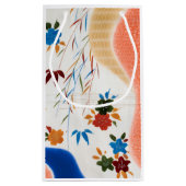 Petit Sac Cadeau Fleur et eau courante, design japonais (Dos)