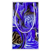 Petit Sac Cadeau Fleur Iris Violet (Devant)