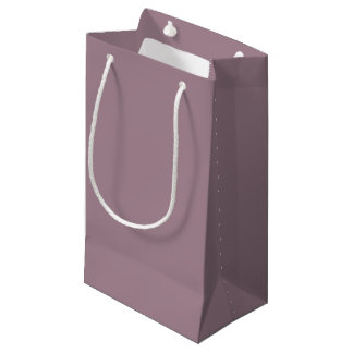 Petit Sac Cadeau Fleur Mauve Poussiéreuse