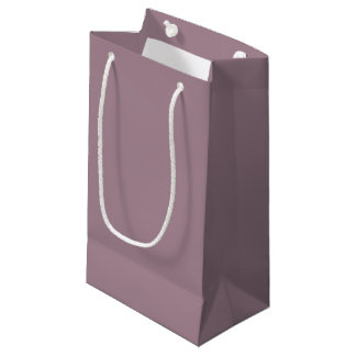 Petit Sac Cadeau Fleur Mauve Poussiéreuse