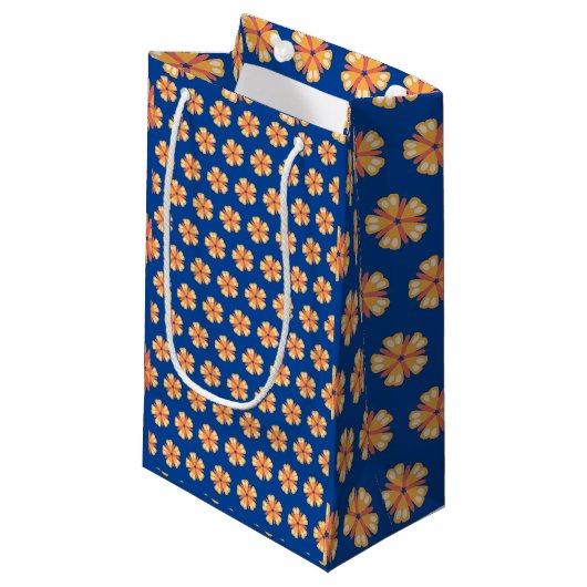 Petit Sac Cadeau Fleur papillon (Devant Angle)