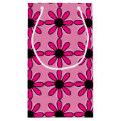 Petit Sac Cadeau Fleur rose (Dos)