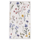 Petit Sac Cadeau Fleur sauvage Boho | (Devant)