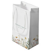 Petit Sac Cadeau Fleur sauvage d'été (Dos Angle)