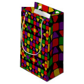 Petit Sac Cadeau Fleurs (Dos Angle)