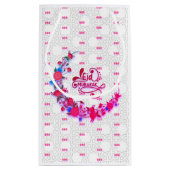 Petit Sac Cadeau Fleurs de l'Eid (Dos)