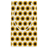 Petit Sac Cadeau Fleurs de soleil (Devant)