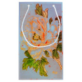 PETIT SAC CADEAU FLEURS ET CADEAUX D'ABEILLES (Dos)