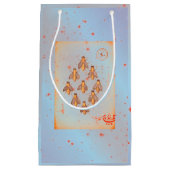 PETIT SAC CADEAU FLEURS ET CADEAUX D'ABEILLES (Devant)