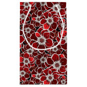 Petit Sac Cadeau Fleurs Mandala 4 (Dos)