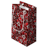 Petit Sac Cadeau Fleurs Mandala 4 (Dos Angle)