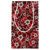 Petit Sac Cadeau Fleurs Mandala 4 (Devant)