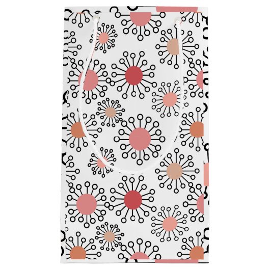 Petit Sac Cadeau Fleurs MCM (Devant)