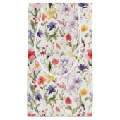 Petit Sac Cadeau Fleurs Sauvages Délicieuses Colorées (Devant)