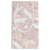 Petit Sac Cadeau Fleurs sauvages dessinées à la main Élégant Modern (Devant)