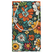 Petit Sac Cadeau Fleurs Terriennes (Dos)