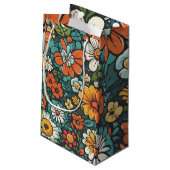 Petit Sac Cadeau Fleurs Terriennes (Dos Angle)
