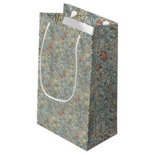 Petit Sac Cadeau Fleurs vintages William Morris Golden Lily
