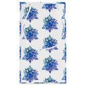 Petit Sac Cadeau Flocon de neige aquarelle (Dos)