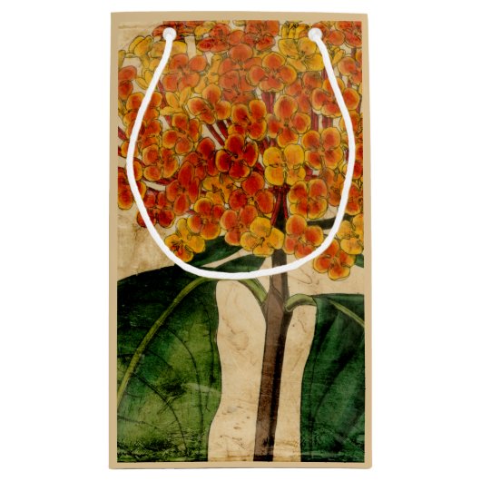 Petit Sac Cadeau Floral I (Dos)