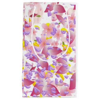 Petit Sac Cadeau Floral print Valentine's Tissue Paper