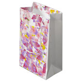Petit Sac Cadeau Floral print Valentine's Tissue Paper (Devant Angle)