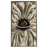 Petit Sac Cadeau Flowerhead Fresco sur Tan Arrière - plan (Dos)