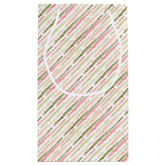 Petit Sac Cadeau Flutes de pastèque (Dos)