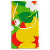 Petit Sac Cadeau Fond d'écran Funky Flower + vos idées (Dos)