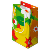 Petit Sac Cadeau Fond d'écran Funky Flower + vos idées (Dos Angle)