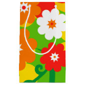 Petit Sac Cadeau Fond d'écran Funky Flower + vos idées (Devant)