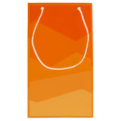 Petit Sac Cadeau Fond orange (Dos)