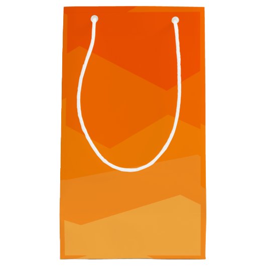 Petit Sac Cadeau Fond orange (Devant)