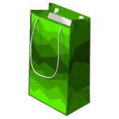 Petit Sac Cadeau Fond vert (Dos Angle)