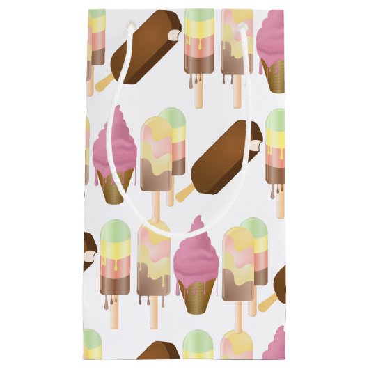 Petit Sac Cadeau Fonte de glace (Devant)