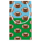 Petit Sac Cadeau Football 4e année de bas anniversaire (Dos)