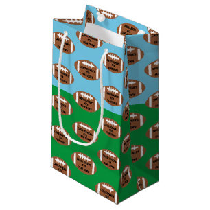 Petit Sac Cadeau Football 4e année de bas anniversaire